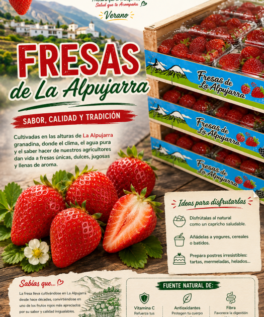 Fresas de La Alpujarra